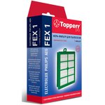 Сменный HEPA-фильтр TOPPERR FEX 1, для пылесосов ELECTROLUX, PHILIPS, AEG, 1104