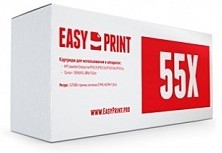 EasyPrint CE255X/724H Картридж (LH-55X) для HP LJ Enterprise P3015/Canon LBP6750dn (12500 стр.) с чипом
