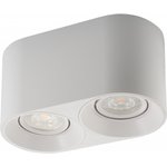 Denkirs DK3036-WH Светильник накладной IP 20, 10 Вт, GU5.3, LED, белый, пластик