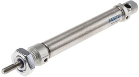 Фото 1/4 DSNU-16-70-PPV-A, Pneumatic Cylinder - 1908272, 16mm Bore, 70mm Stroke, DSNU Series, Double Acting
