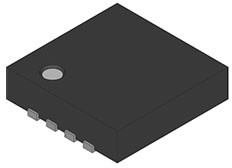 HMC1055LP2CETR, RF Switch ICs SPST, 0.5-3GHz
