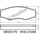 08000170 КОЛОДКИ ТОРМОЗНЫЕ FR qqqq