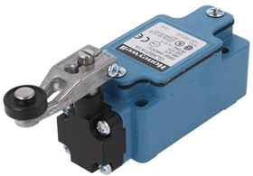 Фото 1/2 GLAB01A1A, Roller Lever Limit Switch, 1NC/1NO, IP67, SPDT, Die Cast Zinc Housing, 600V ac ac Max, 10A Max