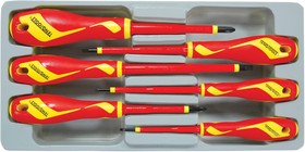 MDV906N, Slotted Insulated Screwdriver Set, 6-Piece