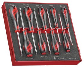 TED909TXN, Slotted Screwdriver Set, 9-Piece