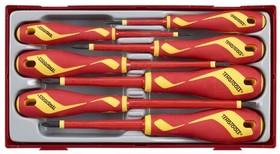 TTV907N, Slotted Insulated Screwdriver Set, 7-Piece