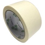 Бумажный скотч (до 80 С) 0,13 х50 мм 50 м