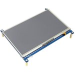 ACD18-RA418 Waveshare 7&quot; резистивный сенсорный дисплей без корпуса, 1024*600 IPS матрица, вход HDMI, питание по USB, для Raspberry Pi