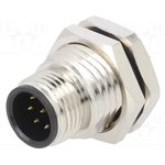 216A-08MSF, Socket; M12; PIN: 8; "Dad"; code A-DeviceNet / CANopen; THT; IPX7