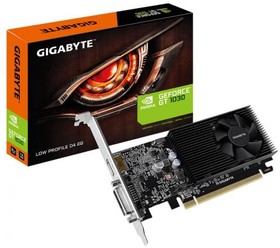 GVN1030D42GL, Видеокарта GigaByte GV-N1030D4-2GL