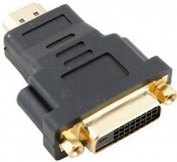 Фото 1/10 VCOM VAD7819 Переходник DVI-D 25F to HDMI 19M [06937510890064]