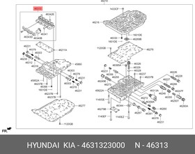 4631323000, ЭЛЕКТРОМАГНИТНЫЙ КЛАПАН АКПП[ORG]