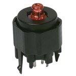 K12PL GN 1 5N LV306, Illuminated Push Button Switch, Momentary, PCB, SPST ...