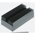 772100000, Multitronic Series Black Die Cast Aluminium Enclosure, 185 x 105 x 56mm