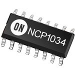 NCP1034DR2G, Интегральный DC-DC преобразователь SO16-150