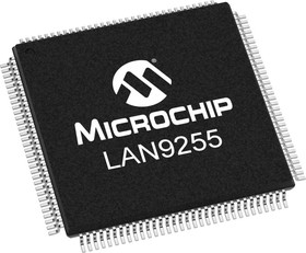 Фото 1/2 LAN9255-I/ZMX020, LAN9255-I/ZMX020 ARM 32-bit Cortex-M4 Microcontroller, ARM, 20MHz, 1.024 MB SRAM, 128-Pin TQFP