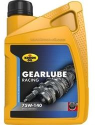 33720, Масло трансмиссионное Gearlube Racing 75W-140 1L-, синтетическое смазочное масло для МКПП