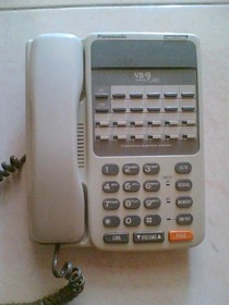 Телефонная аппарат от работавшей мини АТС Panasonic; Телефонный аппарат VB-9211EX\системный\Б/У\