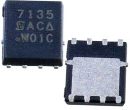 Фото 1/2 SI7234DP-T1-GE3, Биполярный транзистор N-канал 12V 24.8A 8-Pin SO-8