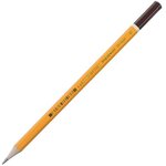 Чернографитный карандаш DESIGN В заточенный шестигранный PPNBY-B