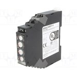 H3DT-F 24-240AC/DC, Реле времени, 0,1с-1200ч, SPDT, 250ВAC/5А, Uпит: 24-240ВAC, DIN