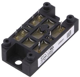 Фото 1/4 VUO80-16NO1, Bridge Rectifier Module, 82A, 1600V, 3-phase, 5-Pin