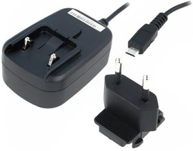 SYS1561-1105- EU-MICRO-USB, Блок питания импульсный, 5ВDC, 2,1А, 11Вт, Вилка EU, 64x45x30мм