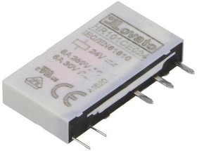 Фото 1/3 HR101CE024, DIN Rail Non-Latching Relay, 24V ac/dc Coil, 6A Switching Current, SPDT