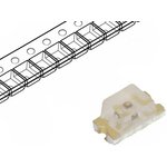VLMS1300-GS08, Standard LEDs - SMD Super Red Clear Non-Diff
