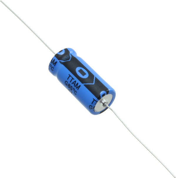 228TTA063M, 2200 µF 63 V Aluminum Electrolytic Capacitors Axial, Can ...
