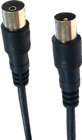 PL1102, Кабель ТВ вилка - ТВ розетка, антенный, удлинитель, 10 м. (PL1102)