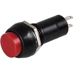 PBS-11A red, Latching ON-OFF button (1A 250VAC), red (SPA-101A1)
