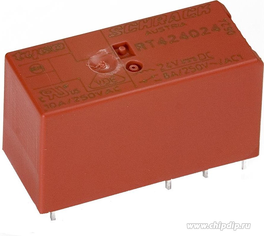 FINDER S.p.A 40.52.9.024.0000 Relay Ucoil: 24VDC 900R 8A/250VAC DPDT - View #4