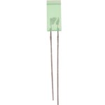 L-1553GDT, Светодиод прямоугольный зеленый 110° 5х5х9.7мм 5мКд 568нМ