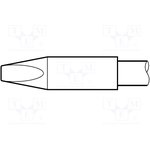 JBC-C245741, Паяльное жало for T245 chisel 2,4x0,6мм Ext-Life