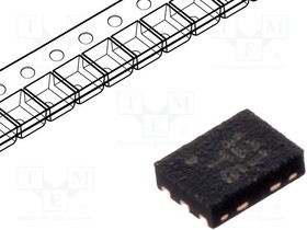 SC121ULTRT, Conv DC-DC 0.7V to 4.5V Synchronous Step Up Single-Out 1.8V to 5V/3.3V 0.19A 6-Pin MLPD-UT EP T/R