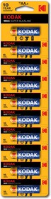 Батарейки Kodak LR6-10BL MAX SUPER Alkaline [KAA-10 ]