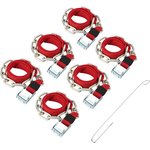 07-7025-1, Anti-skid chains (bracelets) for crossovers, single row, set of 6 pcs.