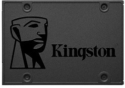 Фото 1/10 Kingston SSD 480GB А400 SA400S37/480G {SATA3.0}
