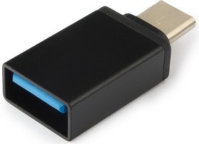 Фото 1/2 Переходник Cablexpert Переходник USB, USB Type-C/USB 2.0F, пакет (A-USB2-CMAF-01)