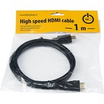 Bion Кабель HDMI v2.0, 19M/19M, 3D, 4K UHD, 1м, черный [BXP-HDMI2MM-010] ...
