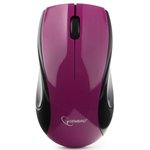 Gembird MUSW-320-P фиолетовый {Мышь беспроводная, 2 кнопки+колесо-кнопка ...