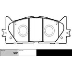 ckt-51, Колодки тормозные дисковые