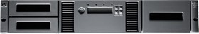 Фото 1/2 Ленточная библиотека HPE MSL2024 0-Drive Tape Library (up to 1 FH or 2 HH Drive), incl. Rack-mount hardware