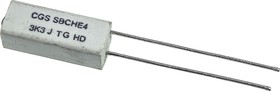 3.3kΩ Wire Wound Resistor 4W ±5% SBCHE43K3J