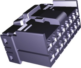 1-174921-1, Корпус разъема, Multilock 070 Series, Штекер, 3 вывод(-ов), 3.5 мм