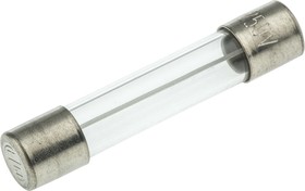 70-059-61/10A, 10A T Glass Cartridge Fuse, 6.3 x 32mm
