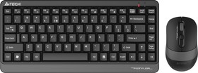Фото 1/4 Клавиатура + мышь A4Tech Fstyler FG1110 Black/Grey