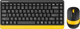Фото 1/4 Клавиатура + мышь A4Tech Fstyler FG1110 Bumblebee