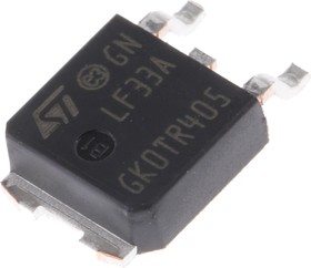 Фото 1/7 LF33ABDT-TR, 1 Low Dropout Voltage, Voltage Regulator 500mA, 3.3 V 3-Pin, DPAK